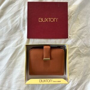 BUXTON Brown leather wallet